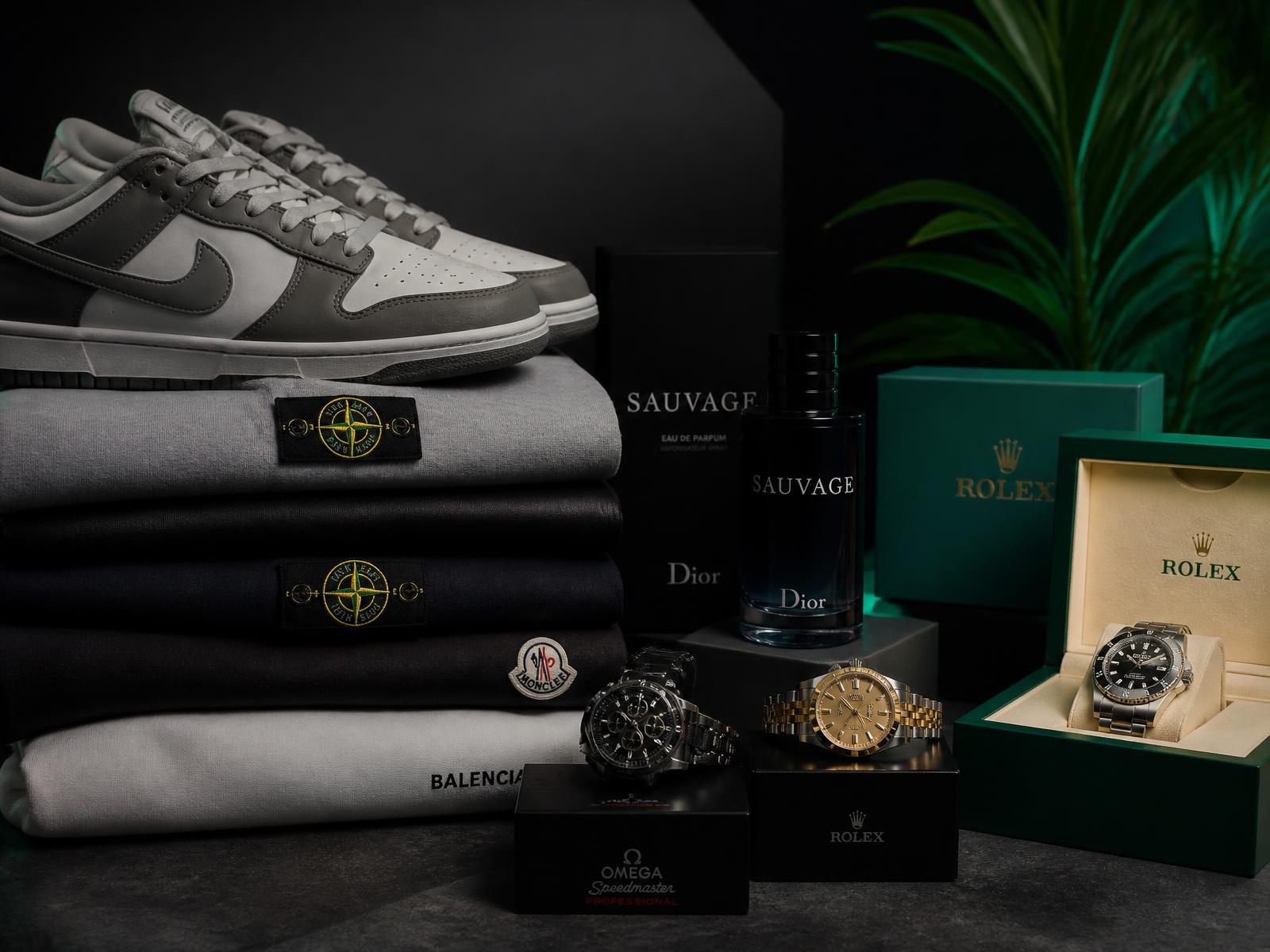 Sneakers, orologi e profumi di lusso pronti per il reselling